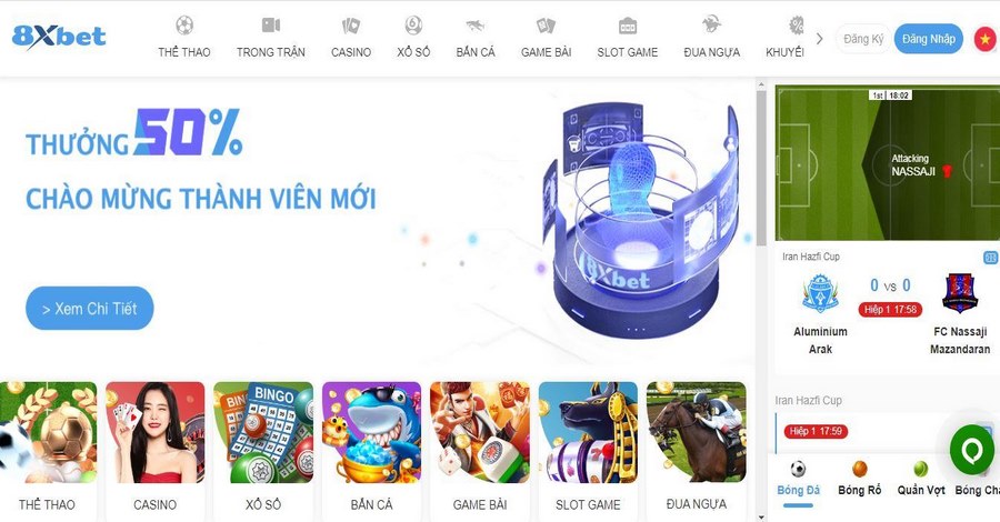 Thế giới game bài tại 8xbet