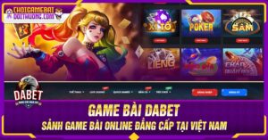 Game bài Dabet hấp dẫn