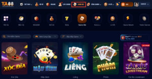 Cổng Game bài TA88 uy tín