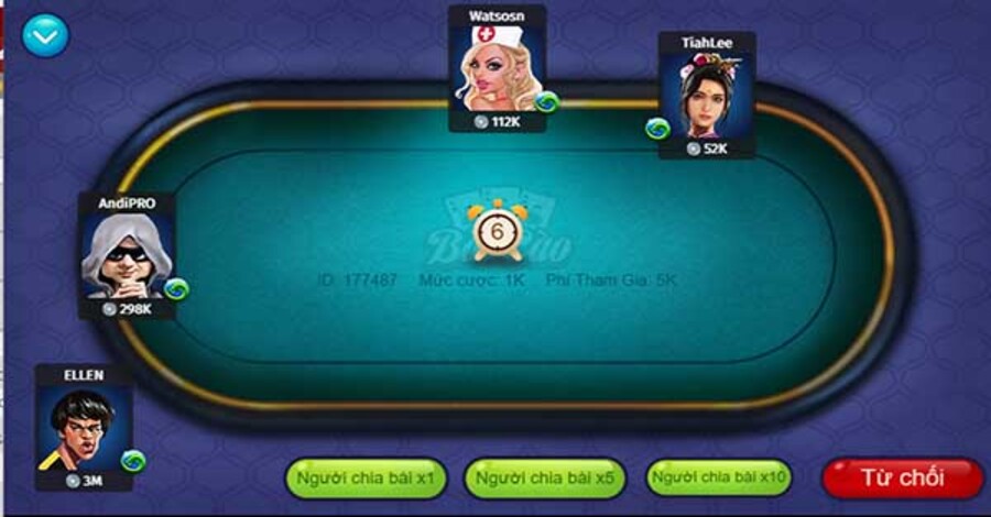 Cách tham gia sảnh game bài Sbotop